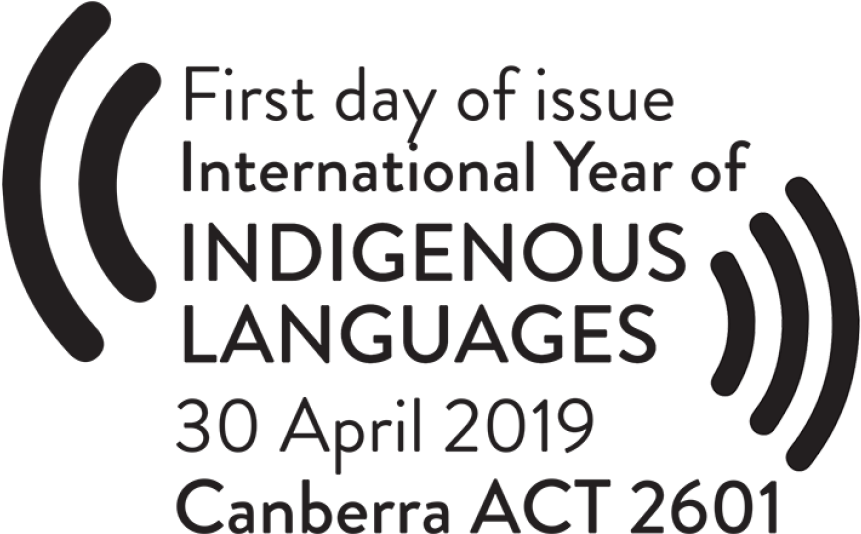International Year Of Indigenous Languages Postmark - Calligraphy (970x545), Png Download