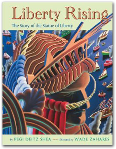 The Story Of The Statue Of Liberty By Pegi Deitz Shea - Liberty's Journey Book (600x600), Png Download