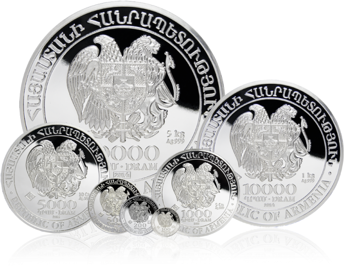 Armenian Silver Bullion Coin - Quarter (800x600), Png Download