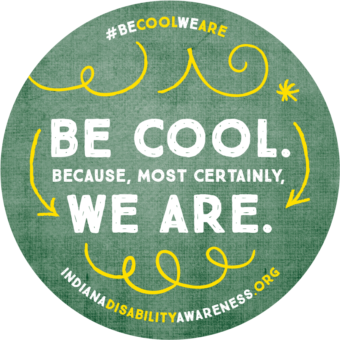 Celebrate Disability Awareness Month - Circle (1200x1200), Png Download