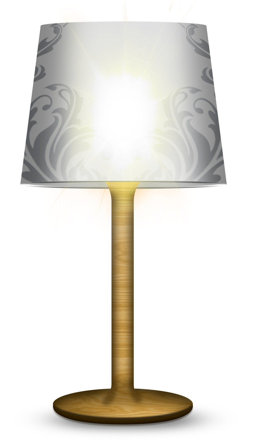 Household Items Table Lamps School Supplies Png And - Lampshade (2000x2000), Png Download