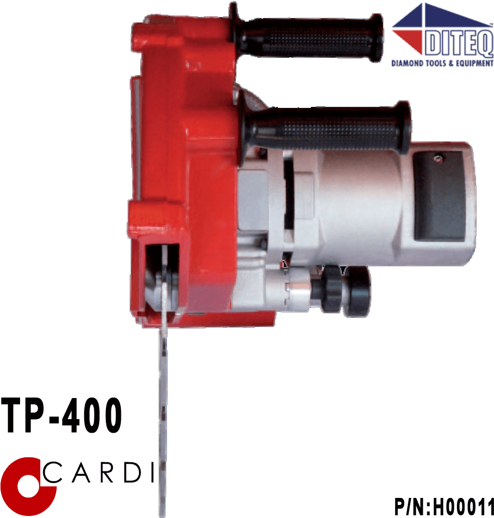 Cardi Tp-400 Handheld Saw 230v - Diteq (1000x1035), Png Download