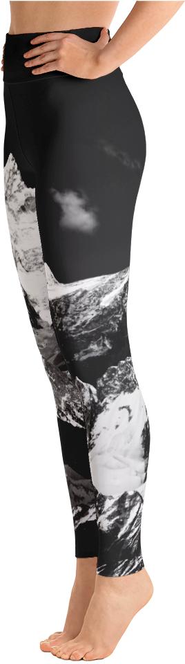 Move Mountains Leggings - Leggings (1000x1000), Png Download