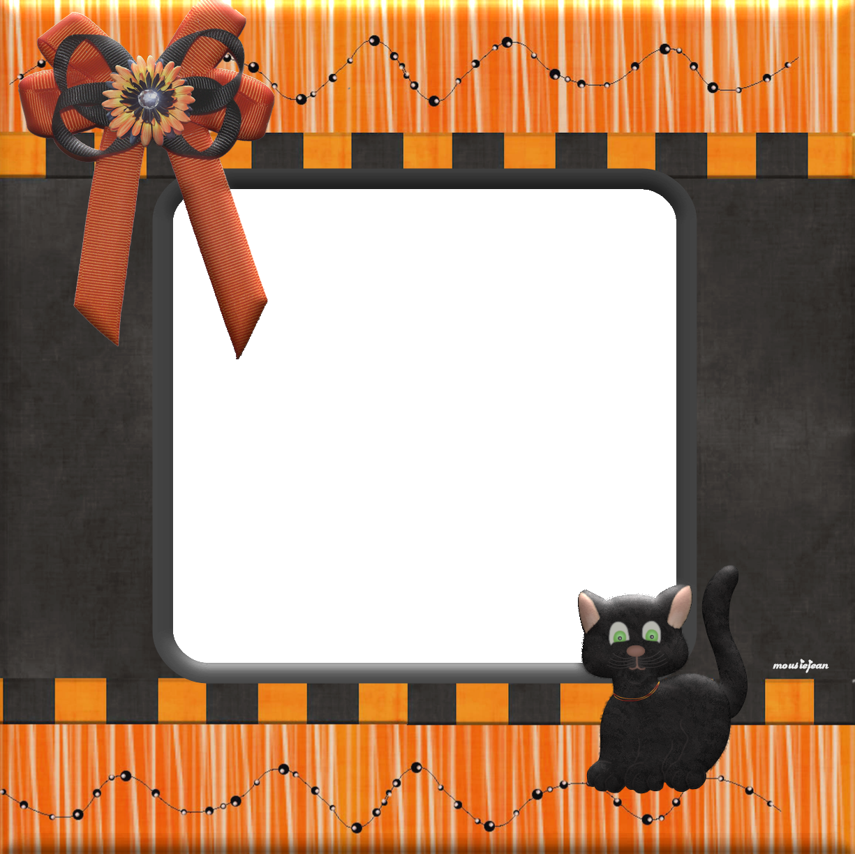 Halloween Photo Frames - Transparents Halloween Frames (1225x1224), Png Download