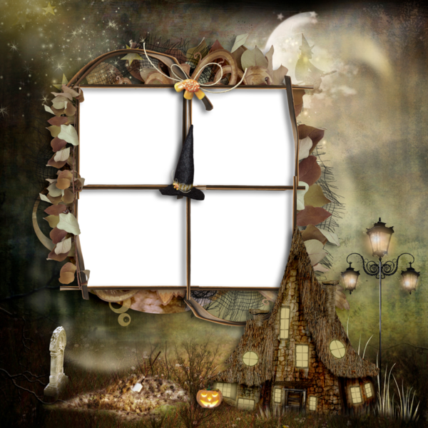 Cadre Png Halloween - Cadres Frame Png (600x600), Png Download