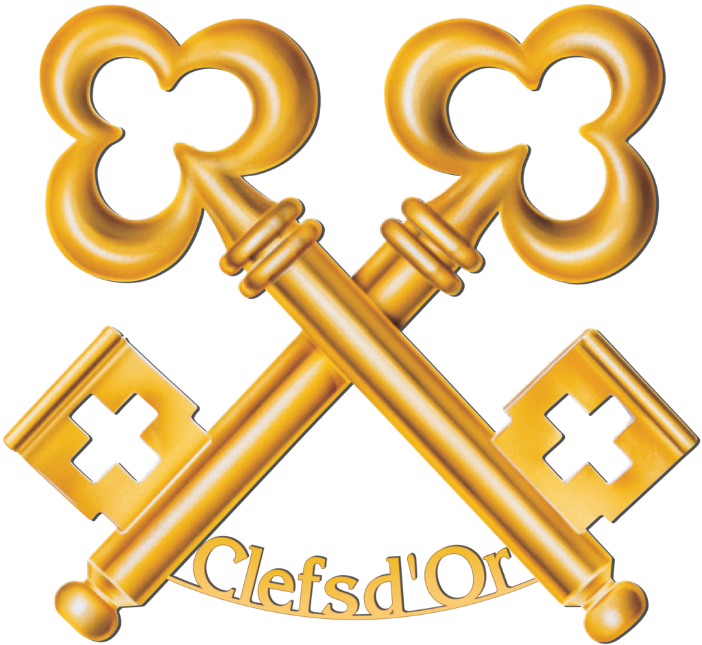 Les Clefs D'or Is A Professional Association Of Hotel - Les Clefs D Or Logo (1024x941), Png Download