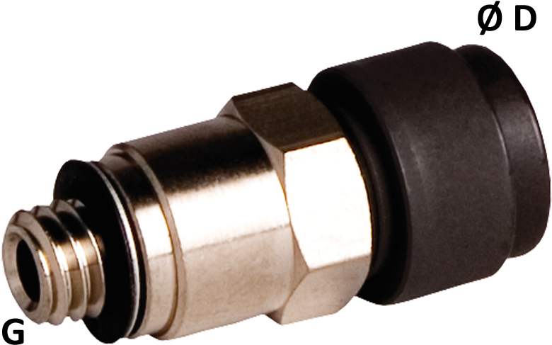 Self-extinguishing Male Stud Connectors - Nozzle (800x600), Png Download