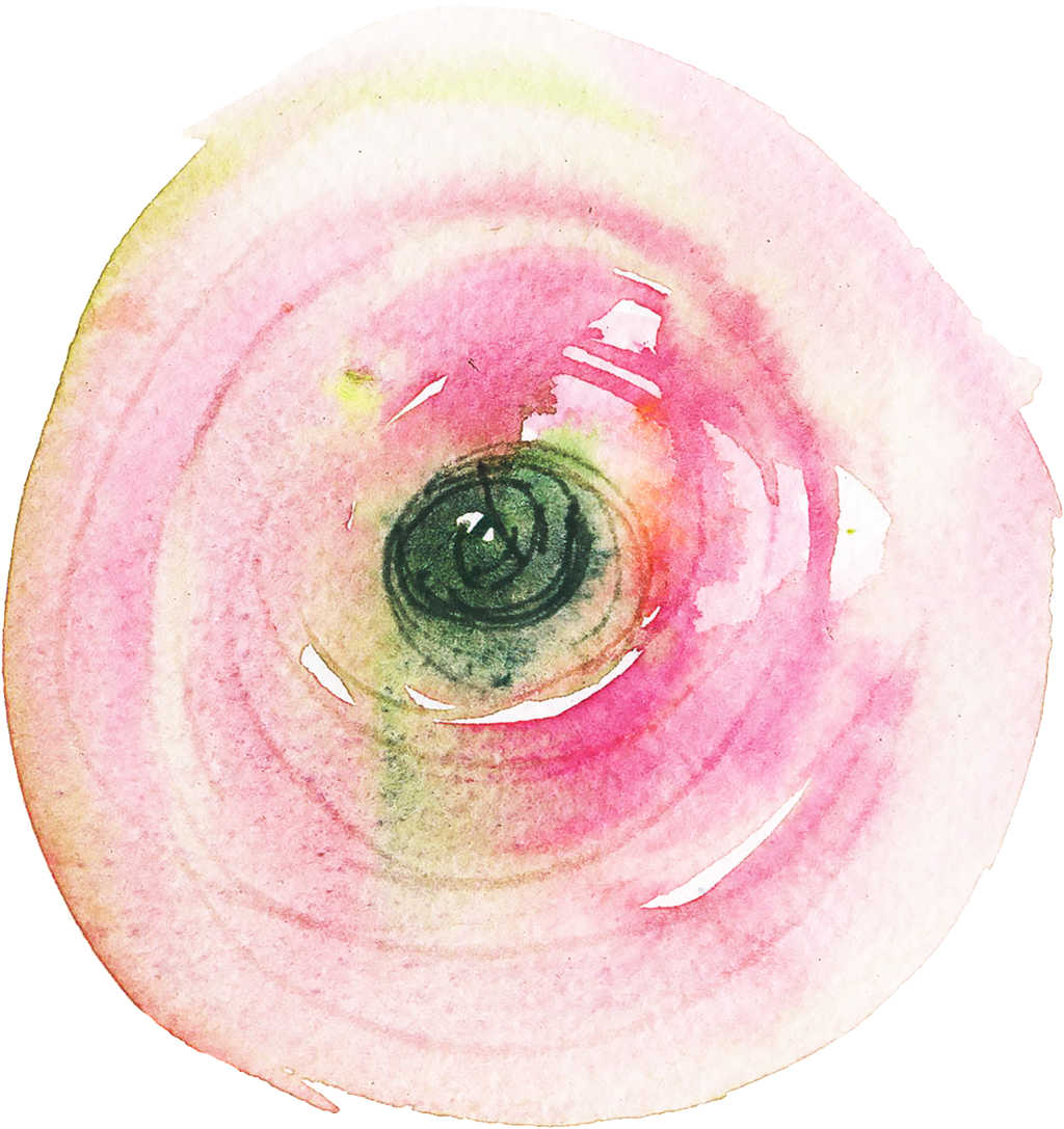 Wedding Sweet Flower Cartoon Transparent - Watercolor Paint (1024x1087), Png Download