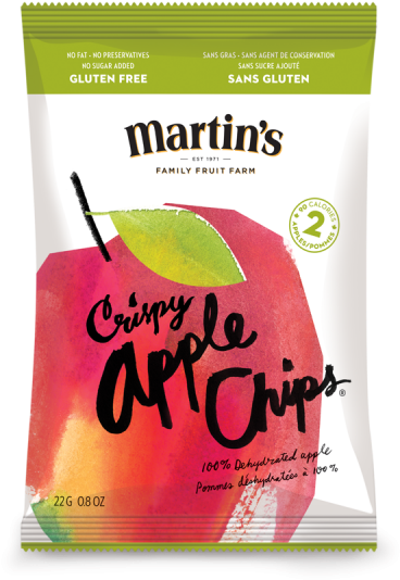 Crispy Apple Chips - Martins Apples (720x720), Png Download