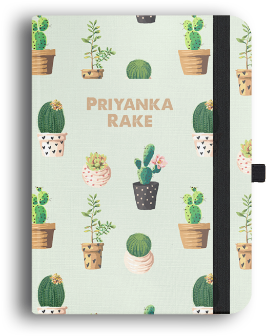 Picture Of Cute Cacti Luxury Journal - Barbary Fig (849x849), Png Download