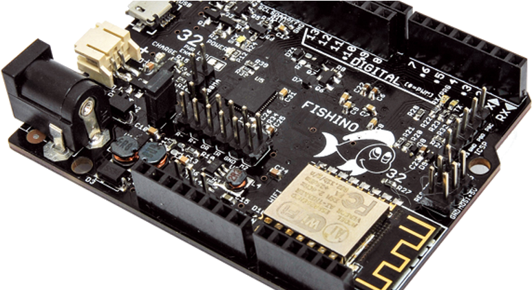 Fishino32 - Electronics (800x420), Png Download