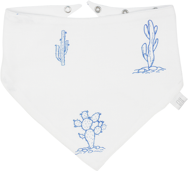 Dribble Bib Cactus Blue - Panties (644x878), Png Download