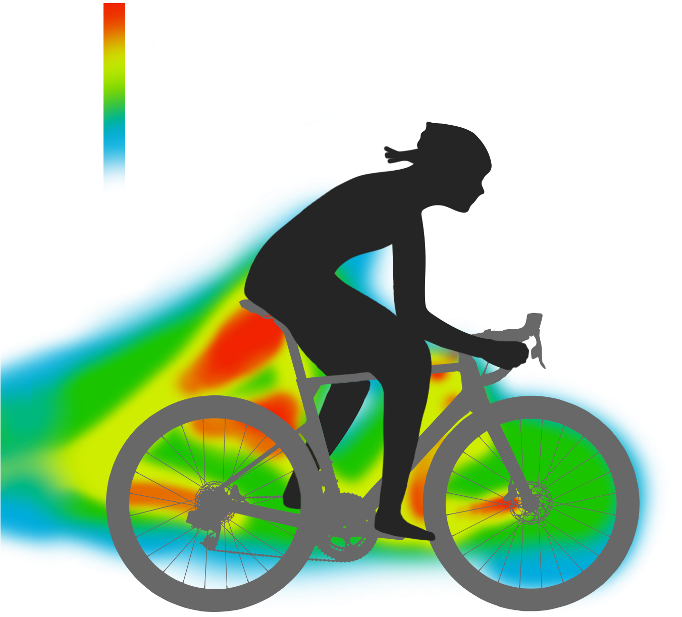Cfd - Hybrid Bicycle (1350x1350), Png Download