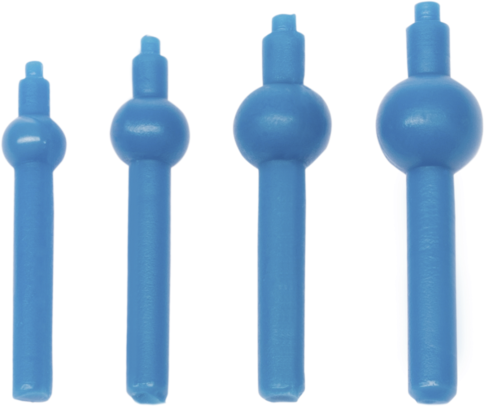 Iv7560250 Yeti Wax, Sprues, Blue, 6mm 250pcs - Marking Tools (1000x839), Png Download