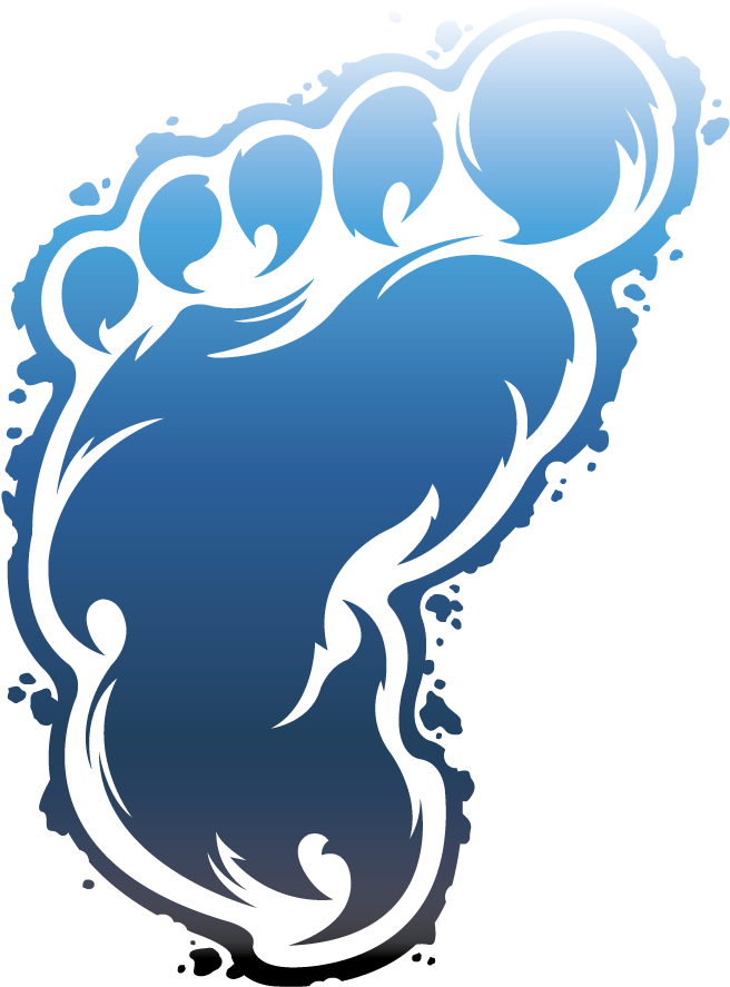 Yeti Youth 2018/2019 Season Registration - Bigfoot Footprint Cartoon (792x1224), Png Download