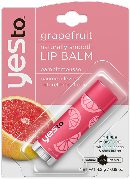 Pdp 72dpi Lip Balm Grapefruit - Yes To Lip Balm (480x798), Png Download
