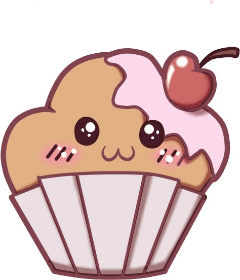 Cupcake - Cupcake Chibi (800x600), Png Download