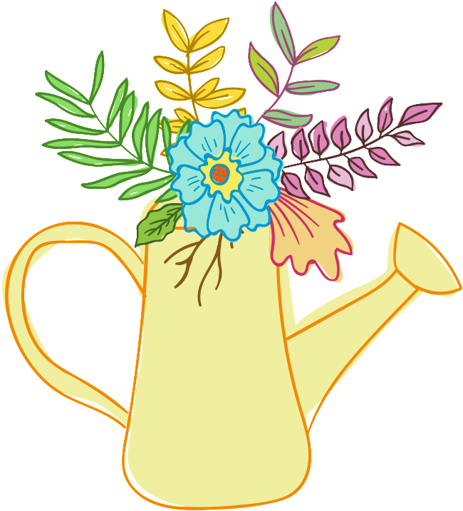 Fashion Watering Can Transparent Decorative - African Daisy (1024x1024), Png Download