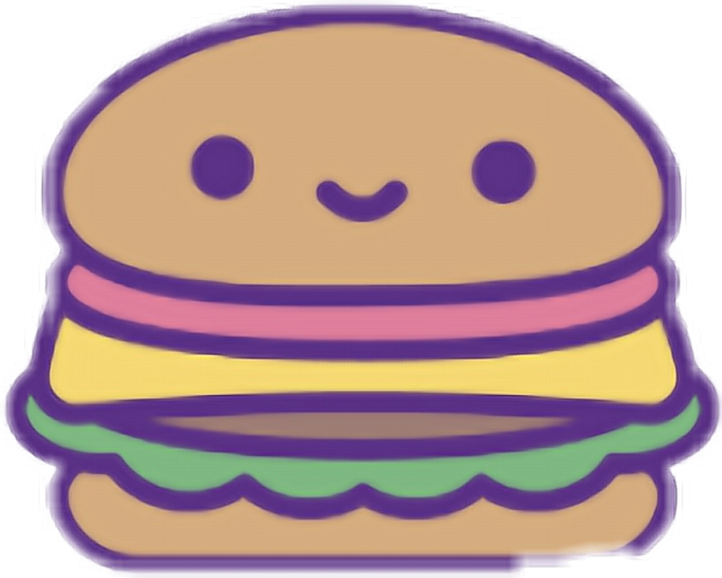 Kawaii Sticker (1024x820), Png Download