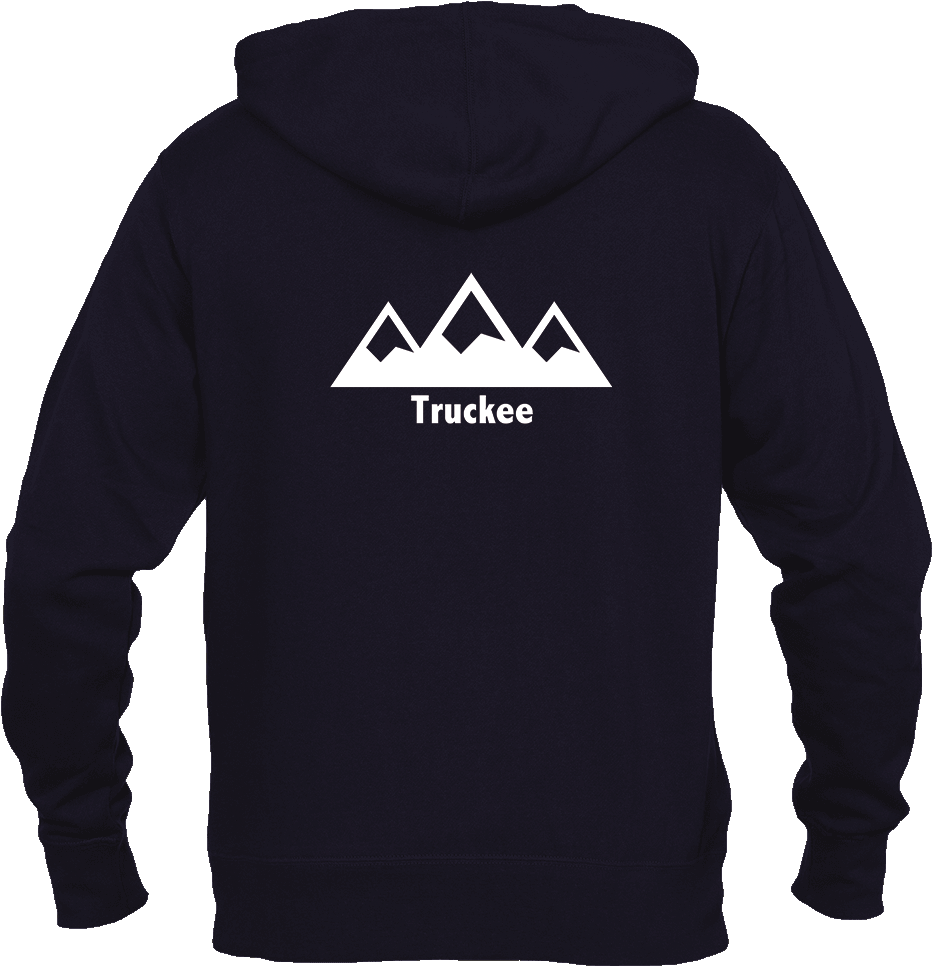 Truckee, California Snowy Mountain - Sweatshirt (1000x1000), Png Download