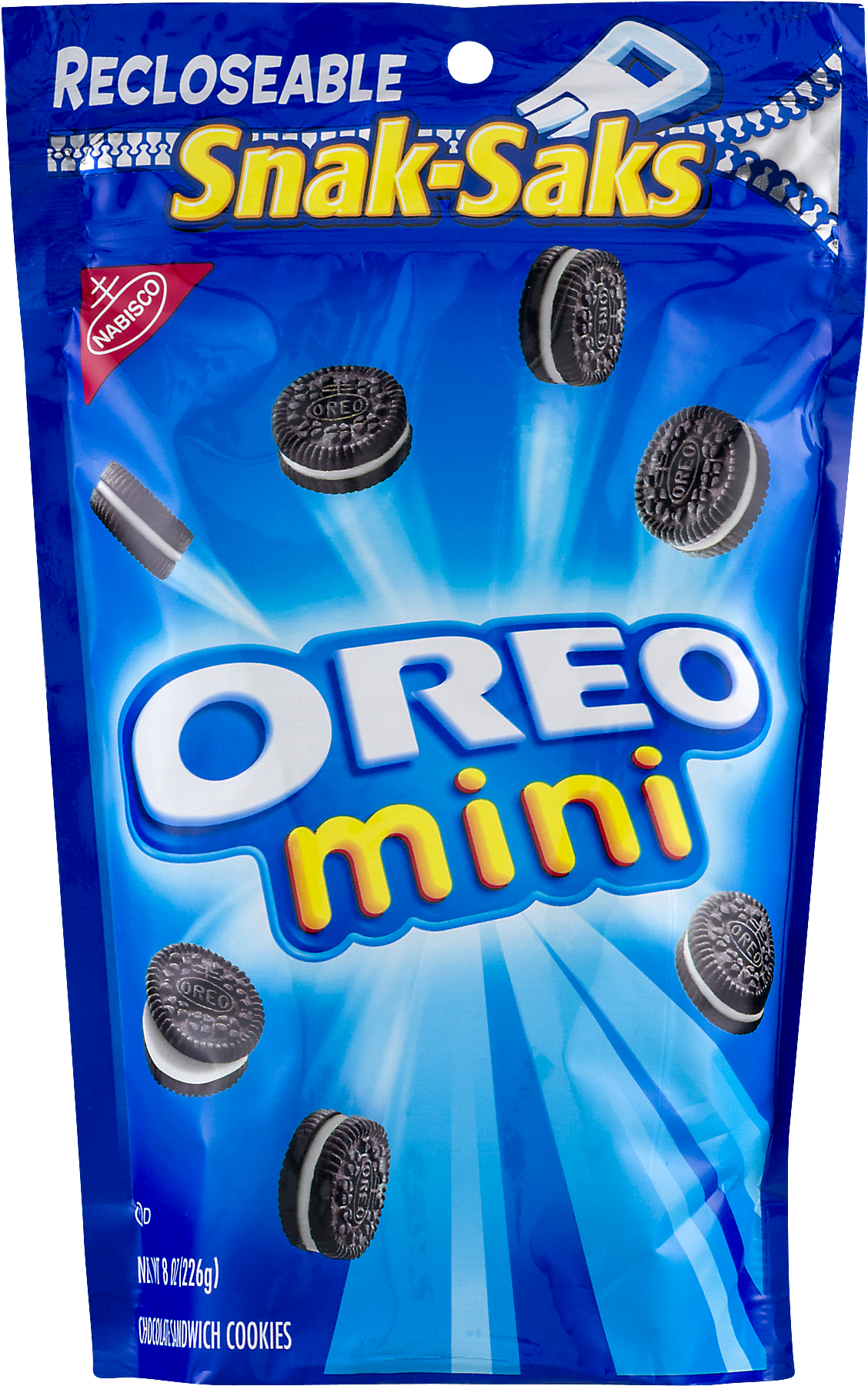 Nabisco Oreo Chocolate Mini Bite Size Sandwich Cookies, - Oreo (1800x1800), Png Download