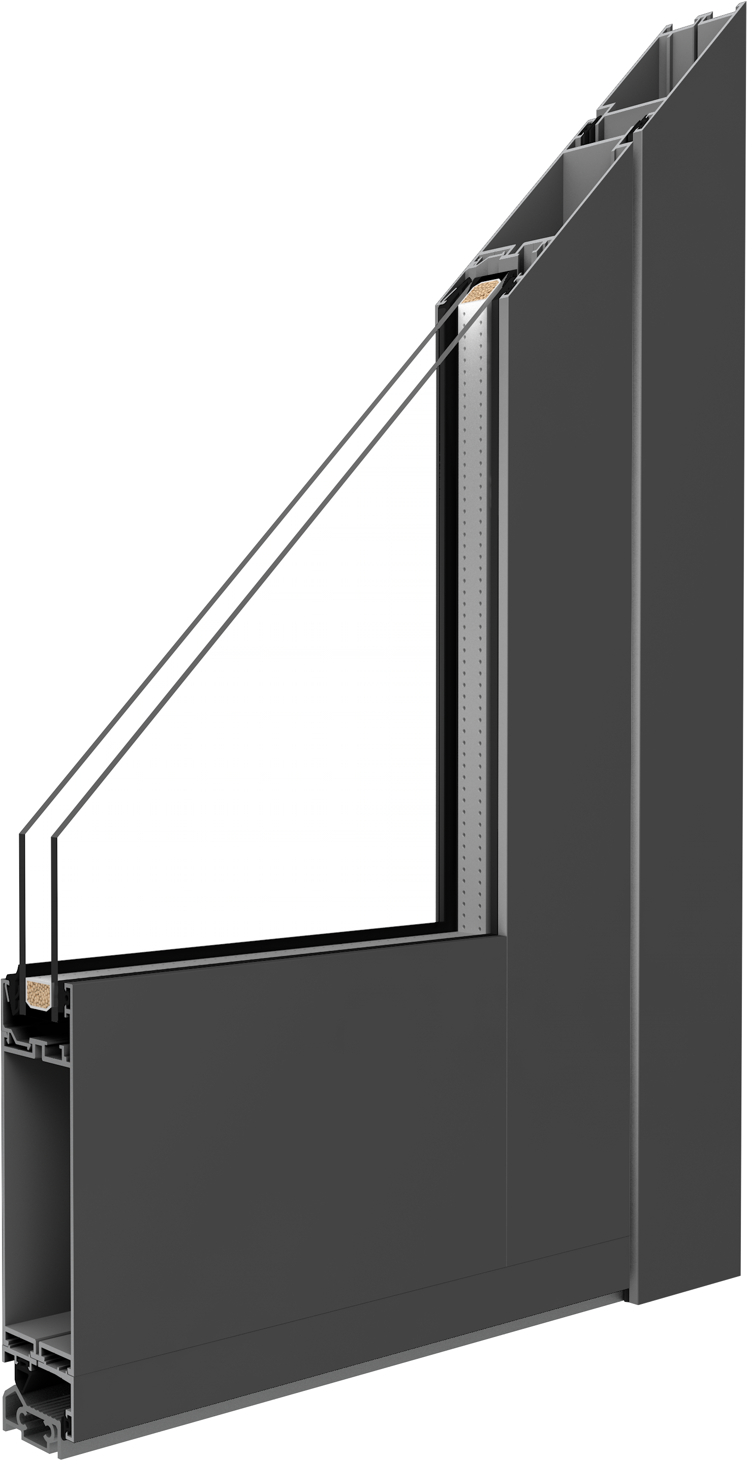 Mb-45 - Aluminum Doors (3000x3000), Png Download