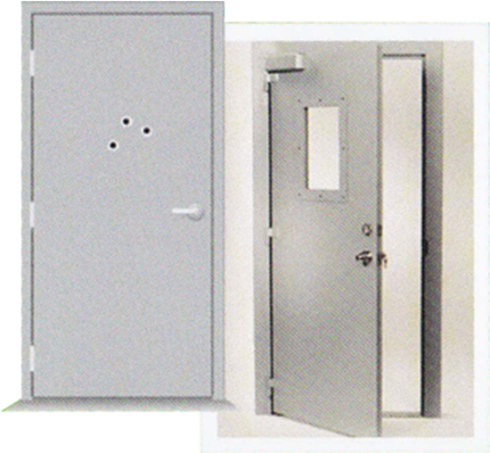 Bulletproof Door - Door (762x538), Png Download