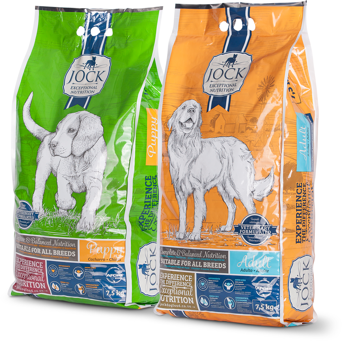 Pages - Jock Dog Food (1600x1419), Png Download