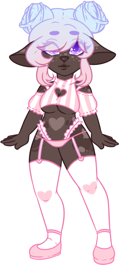 Baby Pink Deer $5 Adopt-open - Illustration (507x1024), Png Download