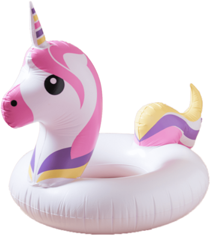 The 29 Gripes Of Christmas - Unicorn Floatie (900x900), Png Download