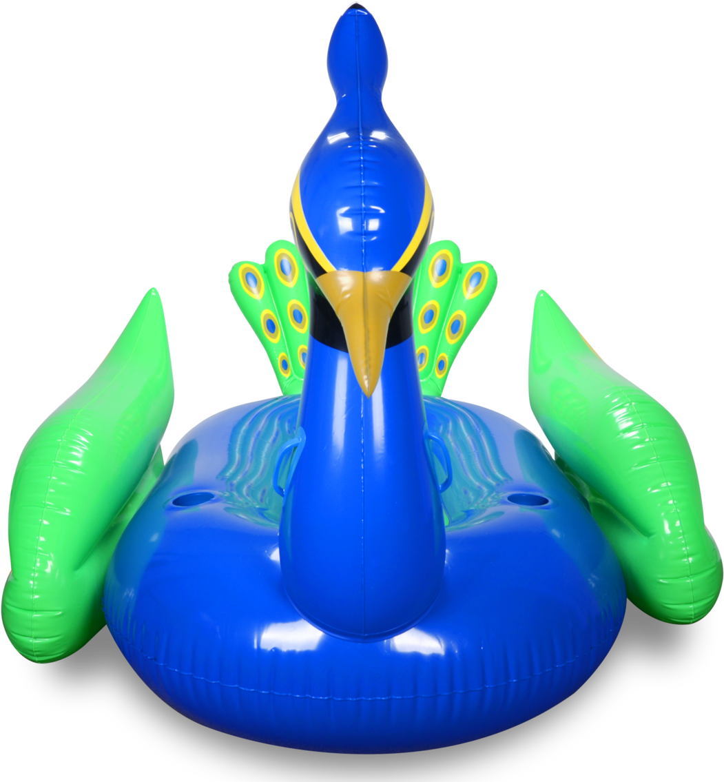 Peacock Pool Inflatable Floats - Inflatable (1160x1147), Png Download