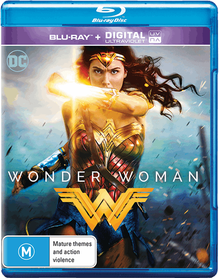 Wonder Woman Blu-ray - Wonder Woman Rating Age (600x600), Png Download