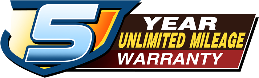 Warranty - 5 Years Unlimited Mileage Warranty (900x414), Png Download