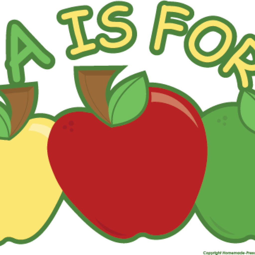 Free Apple Clipart Free Apple Clipart Clipart Free - Different Color Apples Clipart (1024x1024), Png Download