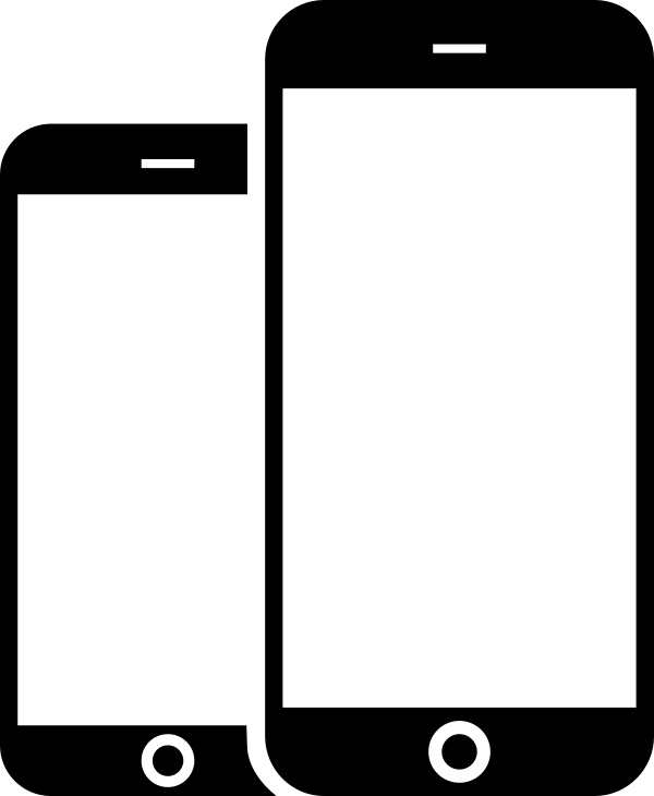 Iphone Vector Logo (600x730), Png Download