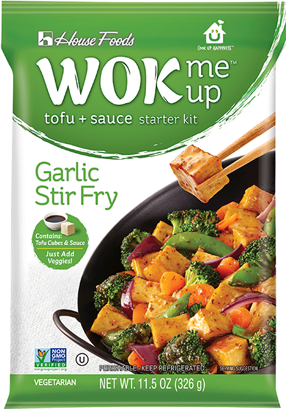 Wok Me Up Garlic Stir Fry - Food (600x600), Png Download