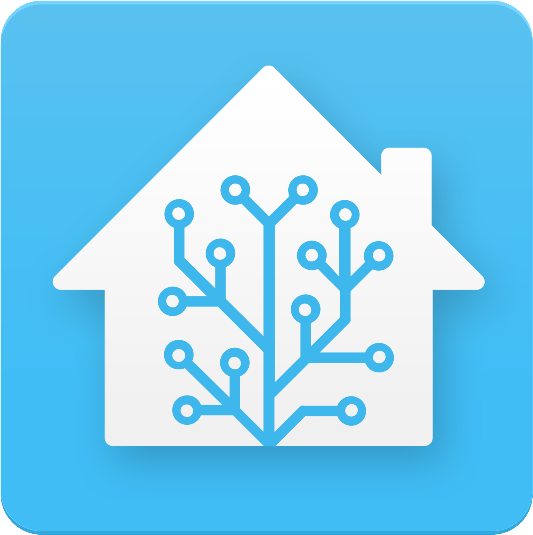 Open - Home Assistant (2000x2000), Png Download