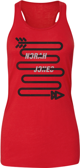 Curved Arrow Women's Tank - Active Tank (800x800), Png Download