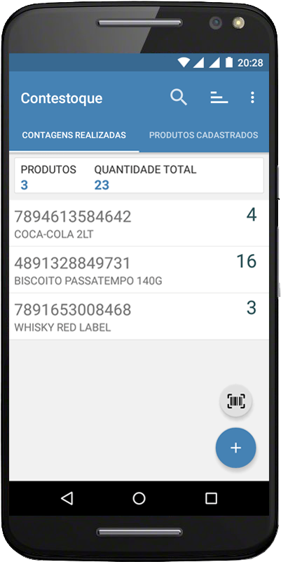 Cadastre Ou Importe Produtos - Mobile Phone (442x855), Png Download