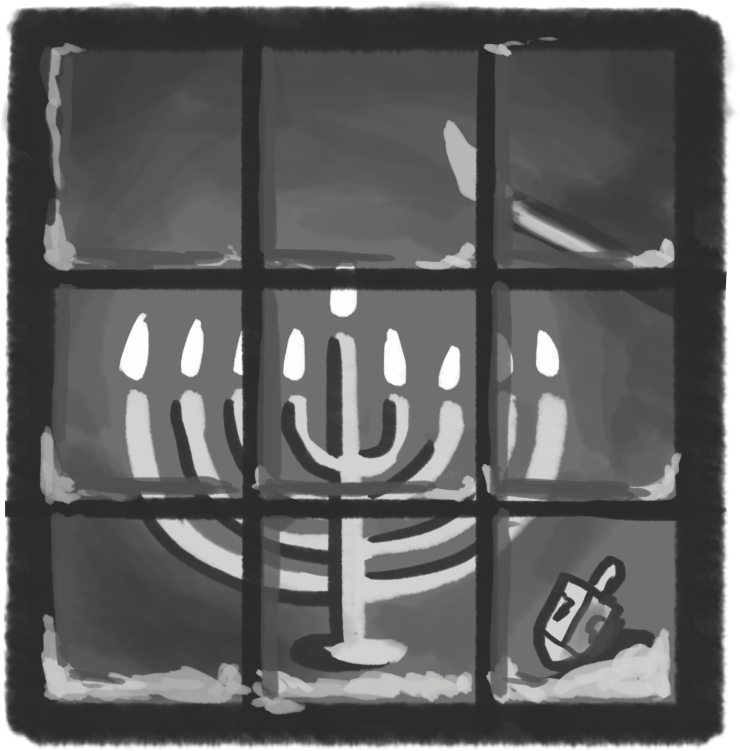 A Look Into Winter Holidays - Monochrome (890x900), Png Download