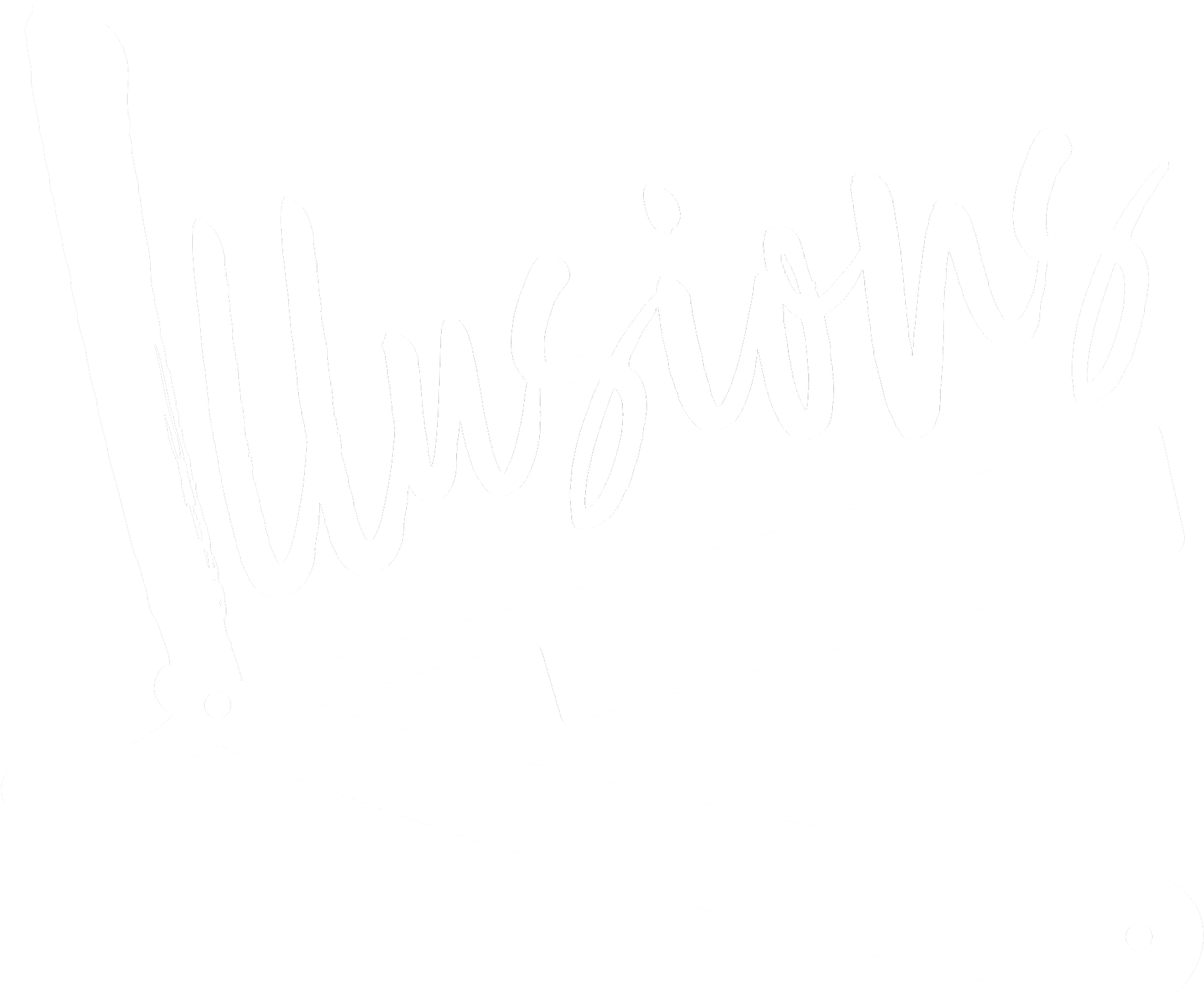 Illusions Studio - Calligraphy (2500x1978), Png Download