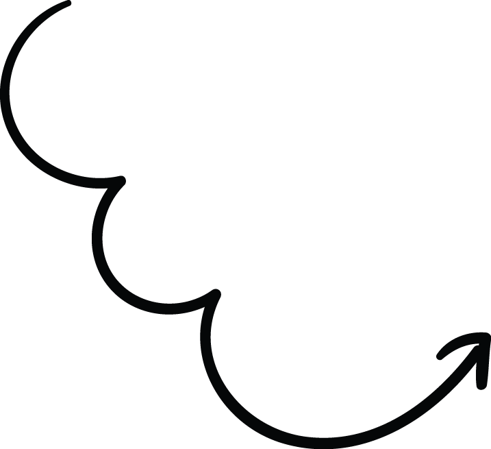 Arrow Twist Line Doodle (717x655), Png Download