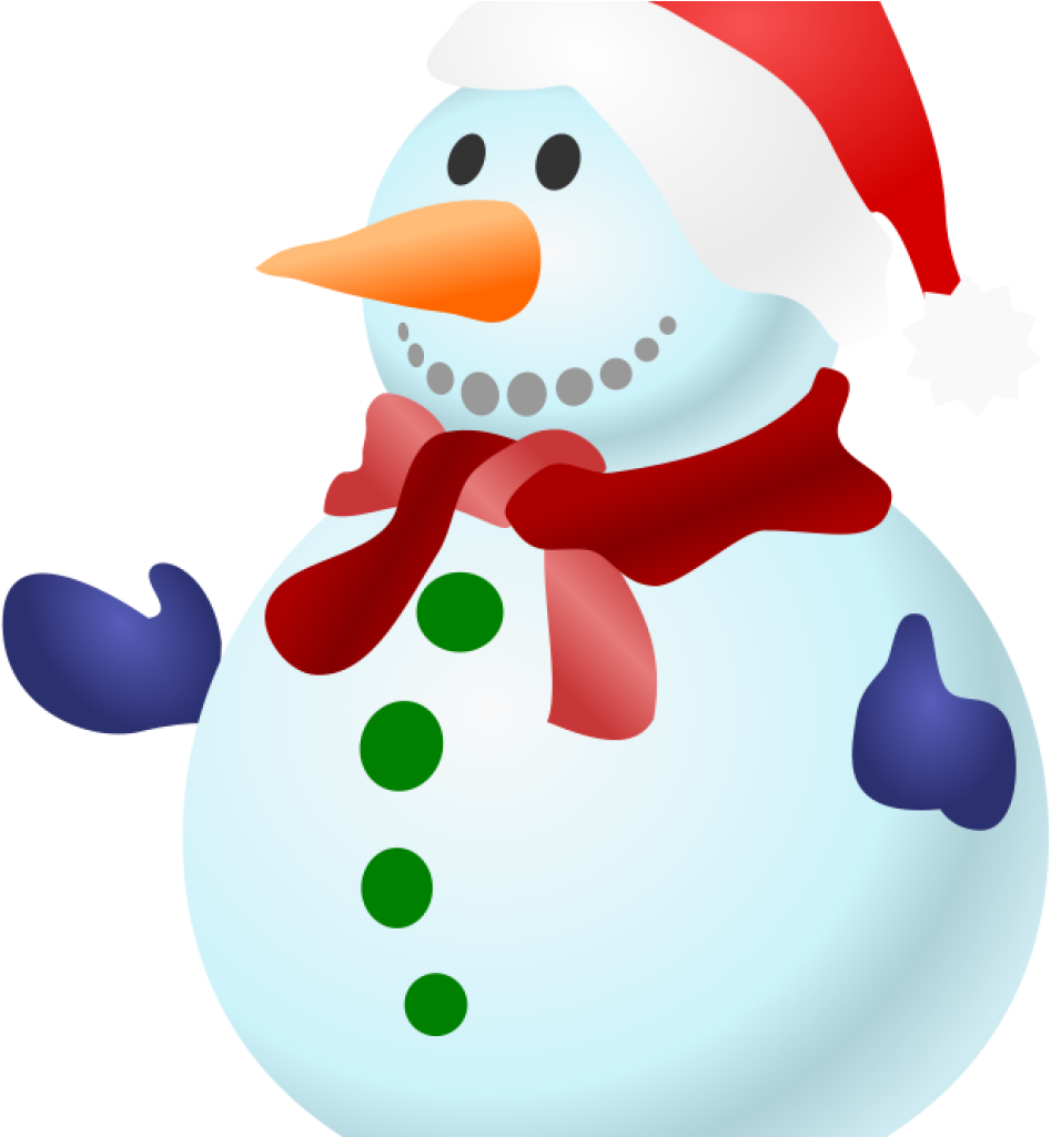 Project Ideas Snowmen Clipart Smiling Clip Art Isolated - Transparent Background Snowman Transparent (1024x1024), Png Download