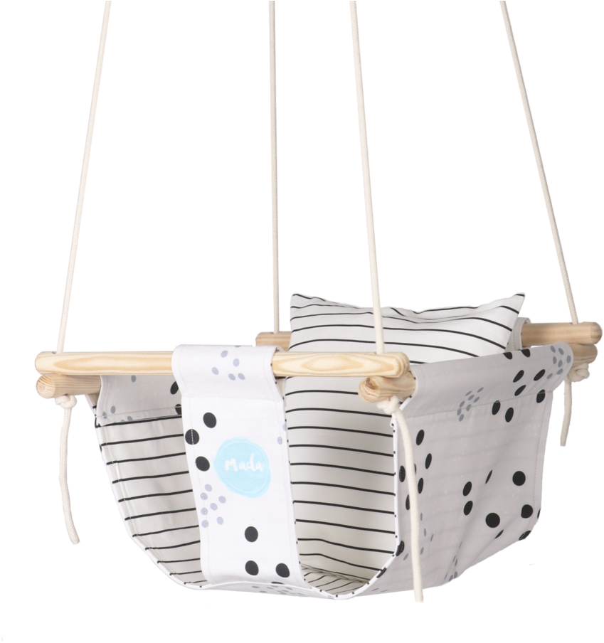 Grey And Black Dots Swing - Machine (1024x1024), Png Download