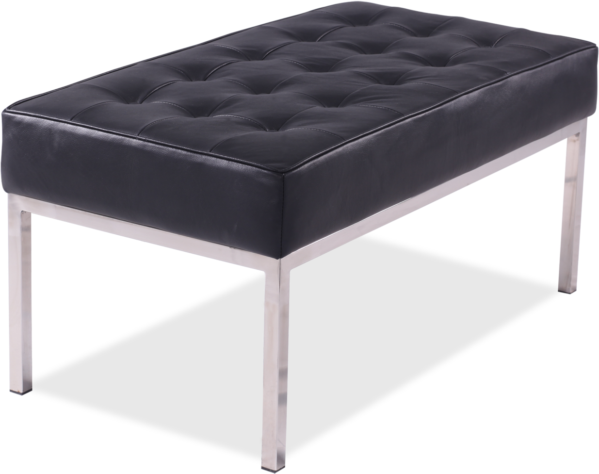 Florence Knoll Bench 2 Seat - Knoll Florence Pouf (2048x1024), Png Download