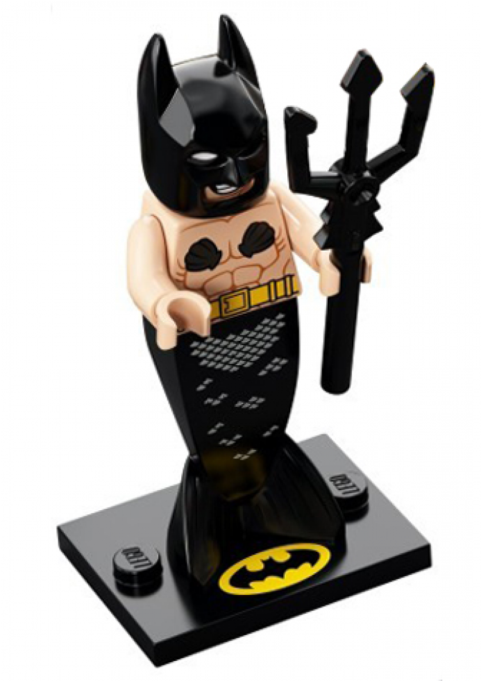 Coltlbm2 5 - Mermaid Batman (980x980), Png Download