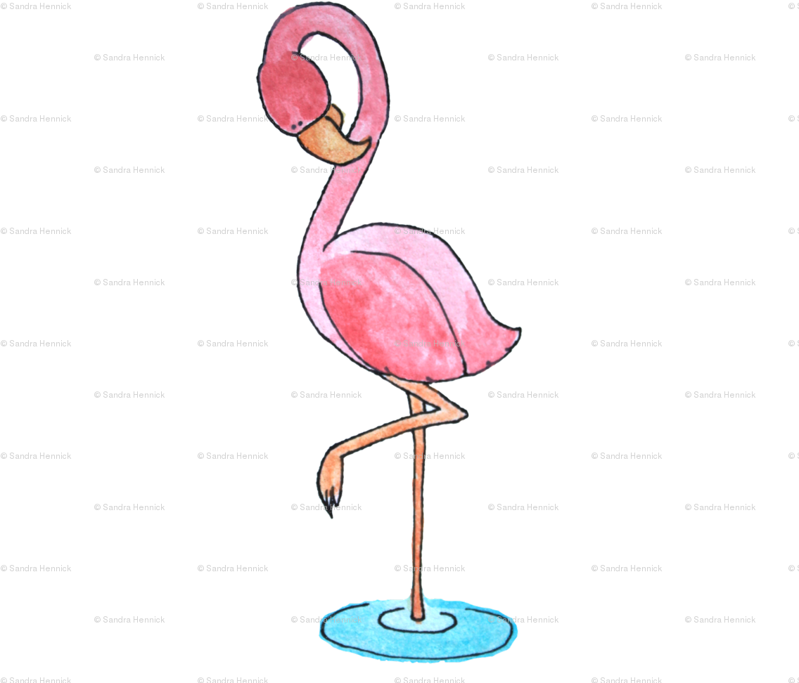 Greater Flamingo (1165x998), Png Download