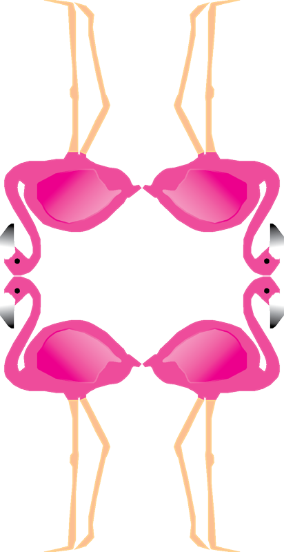 Greater Flamingo (412x800), Png Download