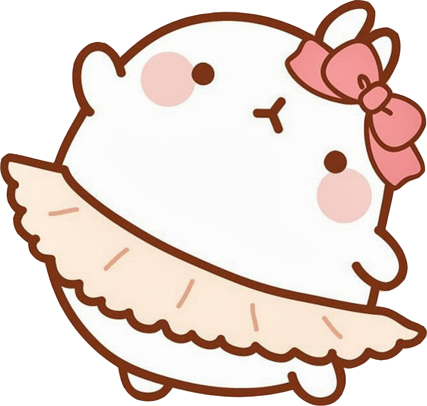 Take With Full Credit - Dibujos Kawaii De Molang (835x793), Png Download