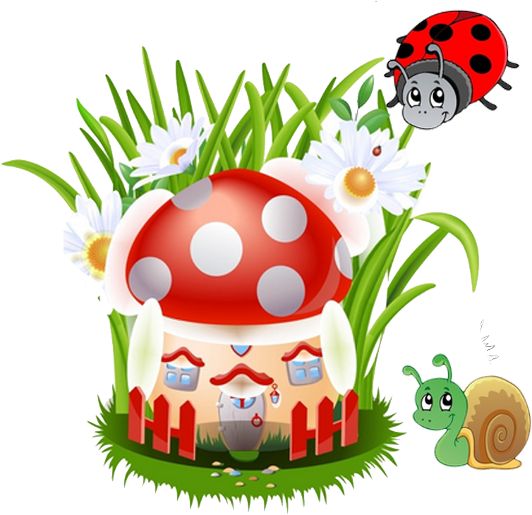 Cartoon Animation Transprent Png Free Download Cuisine - Mushroom Cartoons With Flowers (945x945), Png Download
